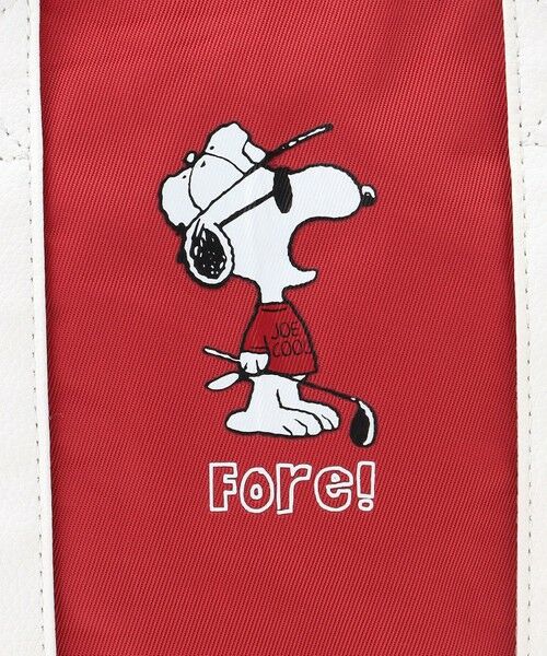 23区GOLF / ニジュウサンンクゴルフ ハンドバッグ | 【UNISEX】『PEANUTS』コラボ　保冷機能付きカートバッグ　JOE COOLのクールなイラスト | 詳細1