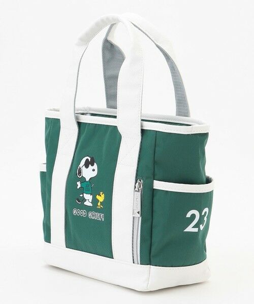 23区GOLF / ニジュウサンンクゴルフ ハンドバッグ | 【UNISEX】『PEANUTS』コラボ　保冷機能付きカートバッグ　JOE COOLのクールなイラスト | 詳細3