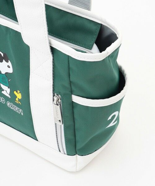 23区GOLF / ニジュウサンンクゴルフ ハンドバッグ | 【UNISEX】『PEANUTS』コラボ　保冷機能付きカートバッグ　JOE COOLのクールなイラスト | 詳細9