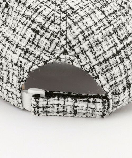 23区GOLF / ニジュウサンンクゴルフ キャップ | 【WOMEN】ツイードキャップ スタイリングが華やかに モノトーンコーデ | 詳細3