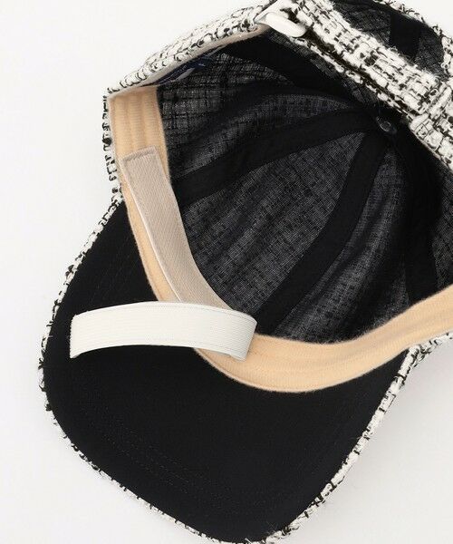 23区GOLF / ニジュウサンンクゴルフ キャップ | 【WOMEN】ツイードキャップ スタイリングが華やかに モノトーンコーデ | 詳細7