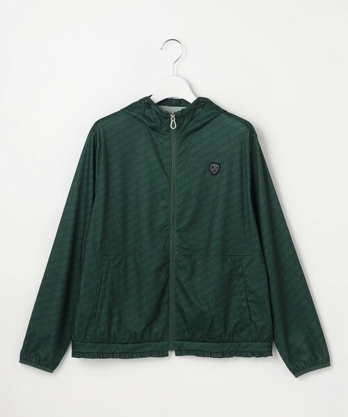 23区GOLF / ニジュウサンンクゴルフ その他アウター | 【WOMEN】エアリージャージストレッチジップアップブルゾン(ダークグリーン系5)