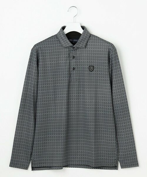 23区GOLF / ニジュウサンンクゴルフ ポロシャツ | 【MEN】モノグラム総柄長袖ポロシャツ | 詳細2