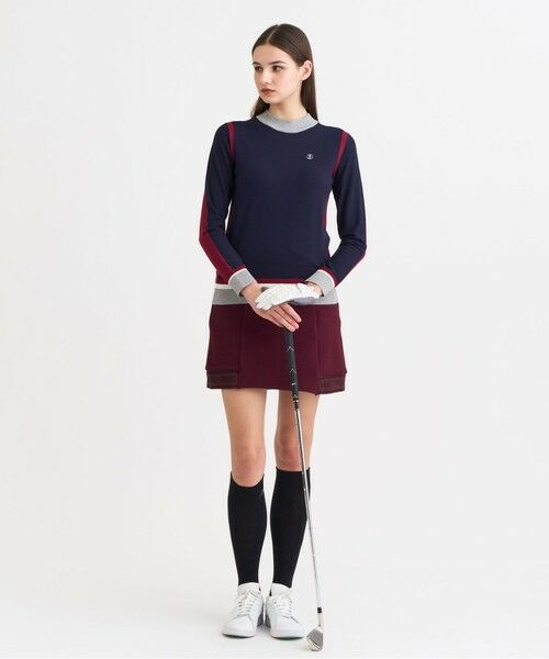 23区GOLF / ニジュウサンンクゴルフ ニット・セーター | 【WOMEN】カラーブロックセーター | 詳細11