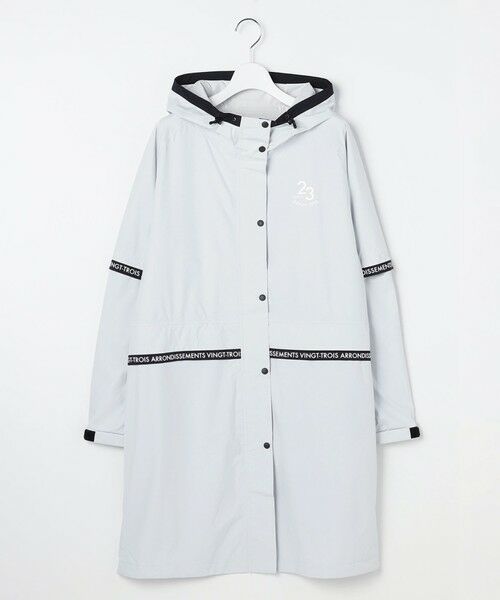 23区GOLF / ニジュウサンンクゴルフ その他アウター | 【WOMEN】レインワンピース 撥水 耐水(ライトグレー系)