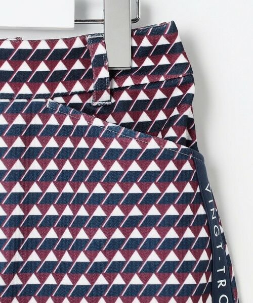 23区GOLF / ニジュウサンンクゴルフ ミニ・ひざ丈スカート | 【WOMEN】フラッグ総柄プリントストレッチスカート | 詳細9