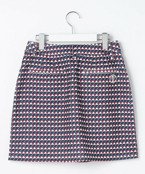 23区GOLF / ニジュウサンンクゴルフ ミニ・ひざ丈スカート | 【WOMEN】フラッグ総柄プリントストレッチスカート | 詳細5