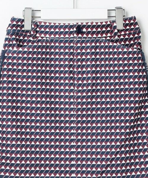 23区GOLF / ニジュウサンンクゴルフ ミニ・ひざ丈スカート | 【WOMEN】フラッグ総柄プリントストレッチスカート | 詳細6