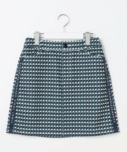 23区GOLF / ニジュウサンンクゴルフ ミニ・ひざ丈スカート | 【WOMEN】フラッグ総柄プリントストレッチスカート | 詳細18