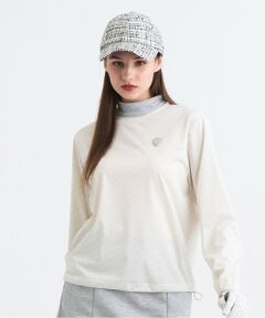 23区GOLF / ニジュウサンンクゴルフ スウェット | 【WOMEN】エアリージャージストレッチプルオーバー フェイクレイヤード