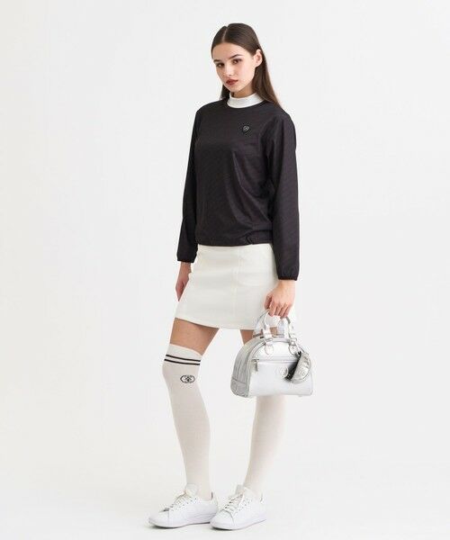 23区GOLF / ニジュウサンンクゴルフ スウェット | 【WOMEN】エアリージャージストレッチプルオーバー フェイクレイヤード | 詳細3