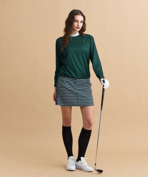 23区GOLF / ニジュウサンンクゴルフ スウェット | 【WOMEN】エアリージャージストレッチプルオーバー フェイクレイヤード | 詳細14