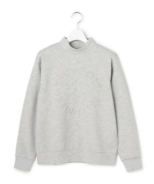 23区GOLF / ニジュウサンンクゴルフ スウェット | 【WOMEN】エンボスロゴダンボールモックネック | 詳細4