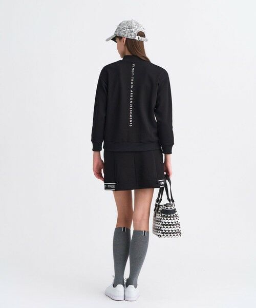 23区GOLF / ニジュウサンンクゴルフ スウェット | 【WOMEN】エンボスロゴダンボールモックネック | 詳細13