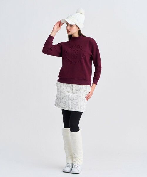 23区GOLF / ニジュウサンンクゴルフ スウェット | 【WOMEN】エンボスロゴダンボールモックネック | 詳細16