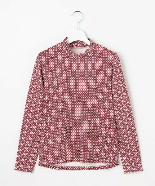 23区GOLF / ニジュウサンンクゴルフ スウェット | 【WOMEN】モノグラムプリントモックネック | 詳細4