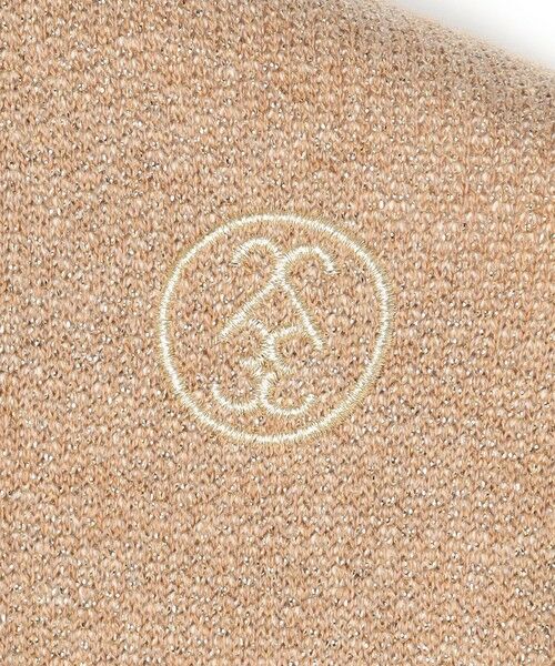 23区GOLF / ニジュウサンンクゴルフ スウェット | 【WOMEN】ラメスウェットモックネック ダブルニット 裏毛素材 | 詳細11