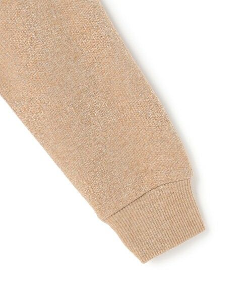 23区GOLF / ニジュウサンンクゴルフ スウェット | 【WOMEN】ラメスウェットモックネック ダブルニット 裏毛素材 | 詳細9