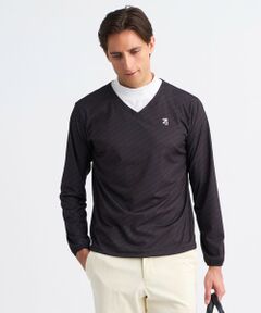 23区GOLF / ニジュウサンンクゴルフ スウェット | 【MEN】エアリージャージストレッチプルオーバー フェイクレイヤード