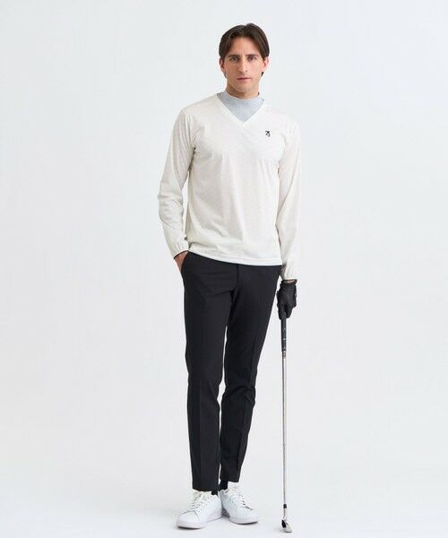 23区GOLF / ニジュウサンンクゴルフ スウェット | 【MEN】エアリージャージストレッチプルオーバー フェイクレイヤード | 詳細1