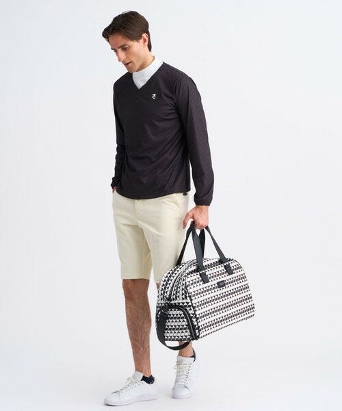 23区GOLF / ニジュウサンンクゴルフ スウェット | 【MEN】エアリージャージストレッチプルオーバー フェイクレイヤード | 詳細3