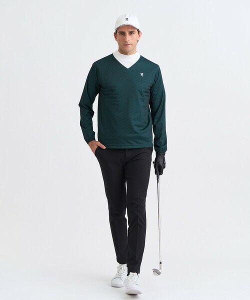 23区GOLF / ニジュウサンンクゴルフ スウェット | 【MEN】エアリージャージストレッチプルオーバー フェイクレイヤード | 詳細5