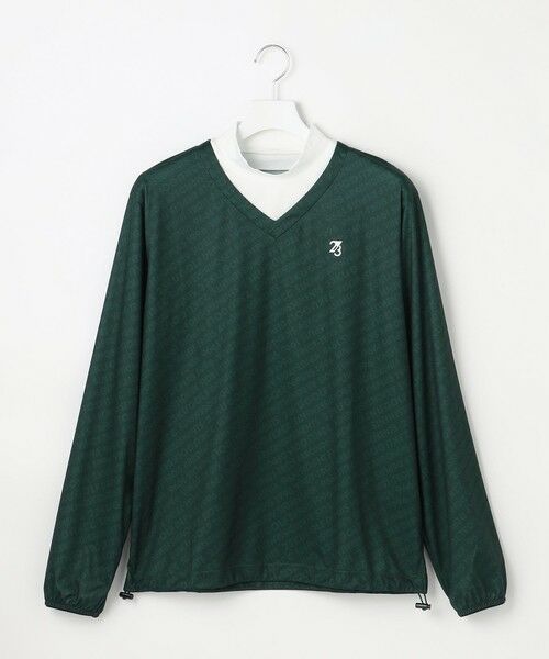 23区GOLF / ニジュウサンンクゴルフ スウェット | 【MEN】エアリージャージストレッチプルオーバー フェイクレイヤード | 詳細6