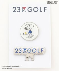 23区GOLF / ニジュウサンンクゴルフ スポーツグッズ | 【UNISEX】『PEANUTS』コラボ　マーカー　JOE COOLのクールなイラスト