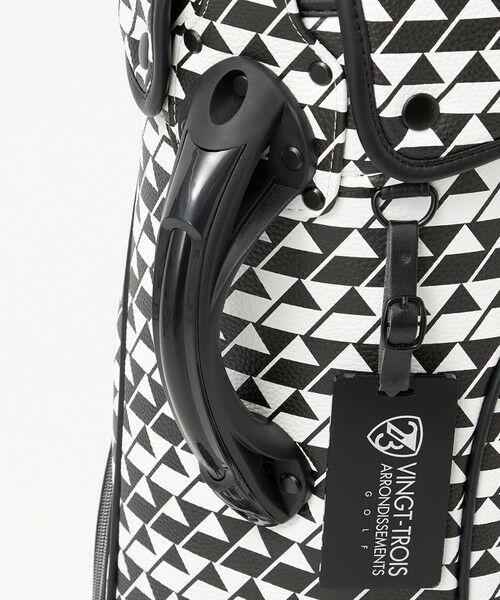 23区GOLF / ニジュウサンンクゴルフ スポーツグッズ | 【UNISEX】フラッグ総柄キャディバッグ　他と被らないデザイン | 詳細11