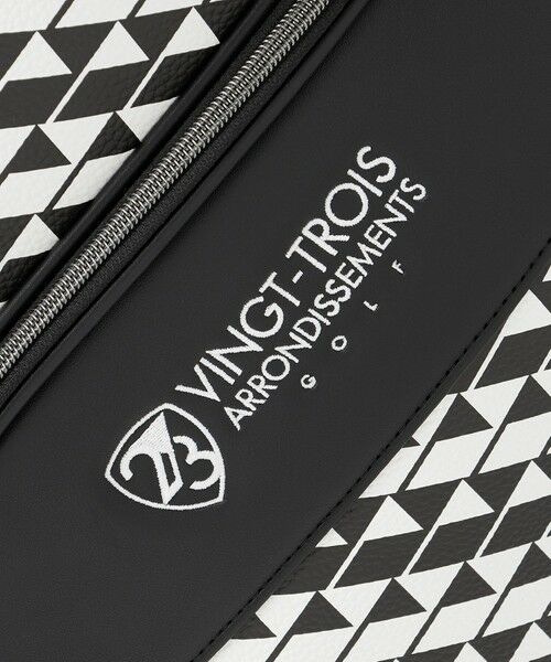 23区GOLF / ニジュウサンンクゴルフ スポーツグッズ | 【UNISEX】フラッグ総柄キャディバッグ　他と被らないデザイン | 詳細13