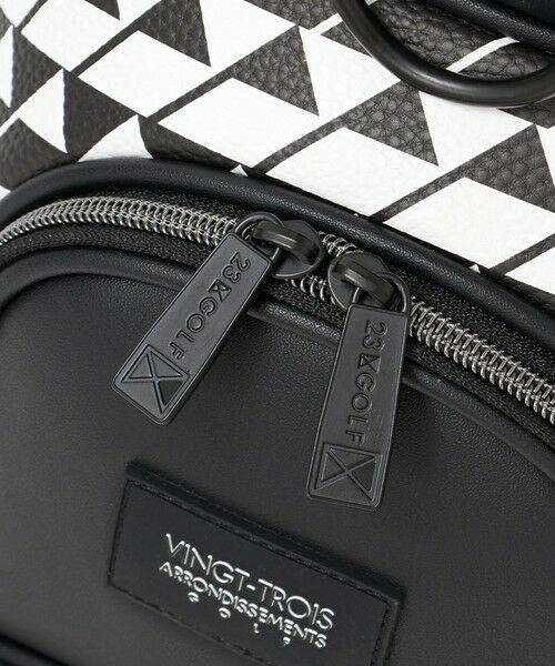 23区GOLF / ニジュウサンンクゴルフ スポーツグッズ | 【UNISEX】フラッグ総柄キャディバッグ　他と被らないデザイン | 詳細16