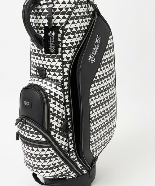 23区GOLF / ニジュウサンンクゴルフ スポーツグッズ | 【UNISEX】フラッグ総柄キャディバッグ　他と被らないデザイン | 詳細21