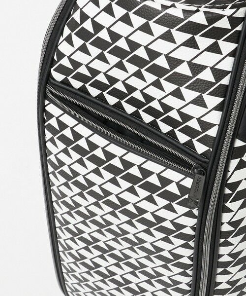 23区GOLF / ニジュウサンンクゴルフ スポーツグッズ | 【UNISEX】フラッグ総柄キャディバッグ　他と被らないデザイン | 詳細23