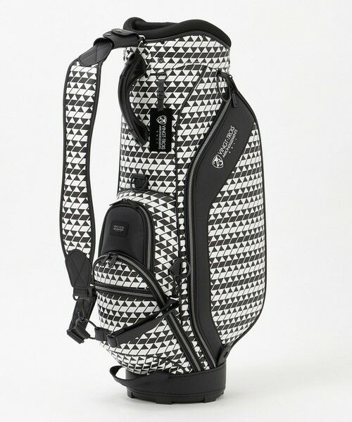 23区GOLF / ニジュウサンンクゴルフ スポーツグッズ | 【UNISEX】フラッグ総柄キャディバッグ　他と被らないデザイン | 詳細8