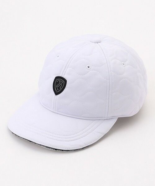 23区GOLF / ニジュウサンンクゴルフ キャップ | 【UNISEX】ウェーブキルトキャップ | 詳細1