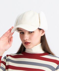 23区GOLF / ニジュウサンンクゴルフ キャップ | 【WOMEN】耳当て付きキャップ