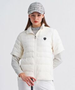 23区GOLF / ニジュウサンンクゴルフ その他アウター | 【WOMEN】半袖パディングブルゾン