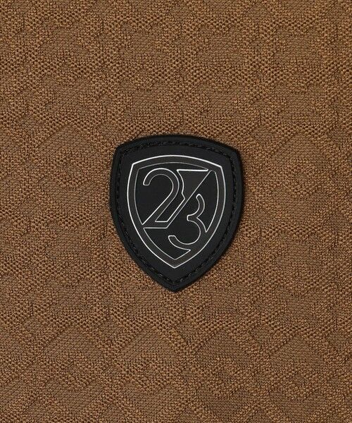 23区GOLF / ニジュウサンンクゴルフ ポロシャツ | 【MEN】モノグラムジャガード長袖ポロシャツ | 詳細12