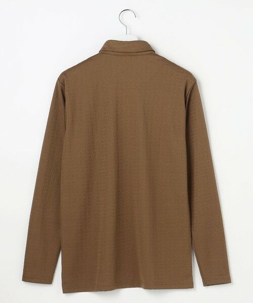 23区GOLF / ニジュウサンンクゴルフ ポロシャツ | 【MEN】モノグラムジャガード長袖ポロシャツ | 詳細7