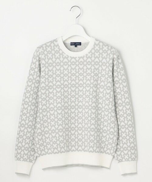 23区GOLF / ニジュウサンンクゴルフ ニット・セーター | 【WOMEN】モノグラムジャガードセーター | 詳細3
