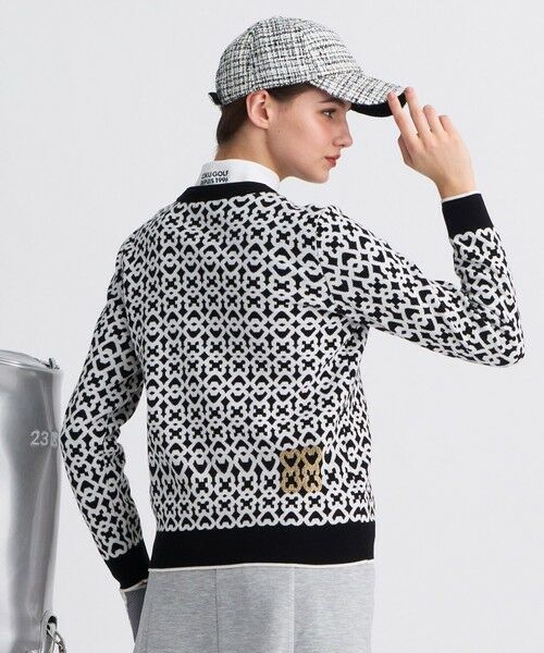 ジーフォア ゴルフウェア レディース セーター秋冬春 ジーフォア ゴルフウェア レディース セーター ニットトップス