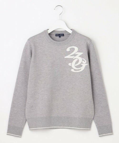 23区GOLF / ニジュウサンンクゴルフ ニット・セーター | 【WOMEN】ロゴグラフィックもちもちニット | 詳細2