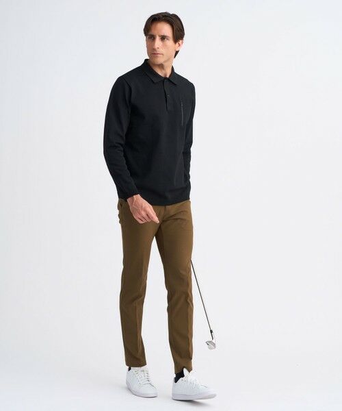 23区GOLF / ニジュウサンンクゴルフ ニット・セーター | 【MEN】長袖ニットポロシャツ ホールガーメント | 詳細10