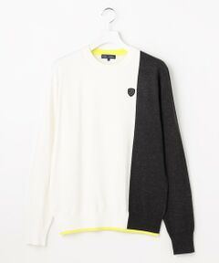 セール】 【MEN】【ウォッシャブル】ハーフジップニットプル