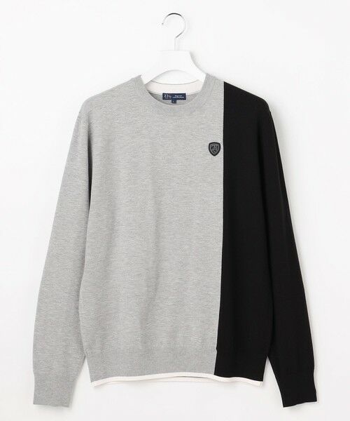 23区GOLF / ニジュウサンンクゴルフ ニット・セーター | 【MEN】カラーブロックニット | 詳細2