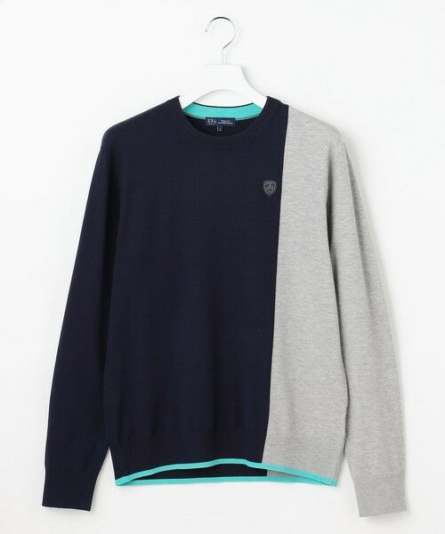 23区GOLF / ニジュウサンンクゴルフ ニット・セーター | 【MEN】カラーブロックニット | 詳細12