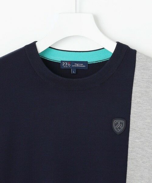 23区GOLF / ニジュウサンンクゴルフ ニット・セーター | 【MEN】カラーブロックニット | 詳細5