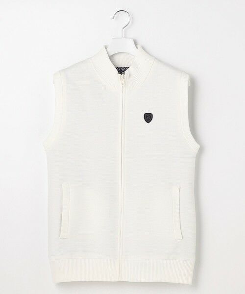23区GOLF / ニジュウサンンクゴルフ ベスト | 【MEN】リバーシブルニットベスト モノグラム柄 | 詳細3