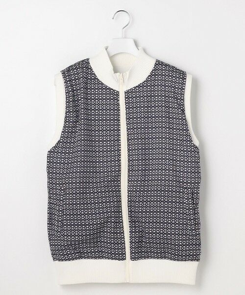 23区GOLF / ニジュウサンンクゴルフ ベスト | 【MEN】リバーシブルニットベスト モノグラム柄 | 詳細4