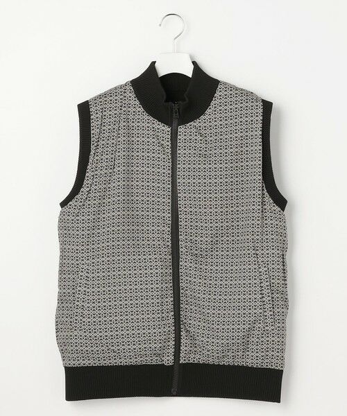 23区GOLF / ニジュウサンンクゴルフ ベスト | 【MEN】リバーシブルニットベスト モノグラム柄 | 詳細8
